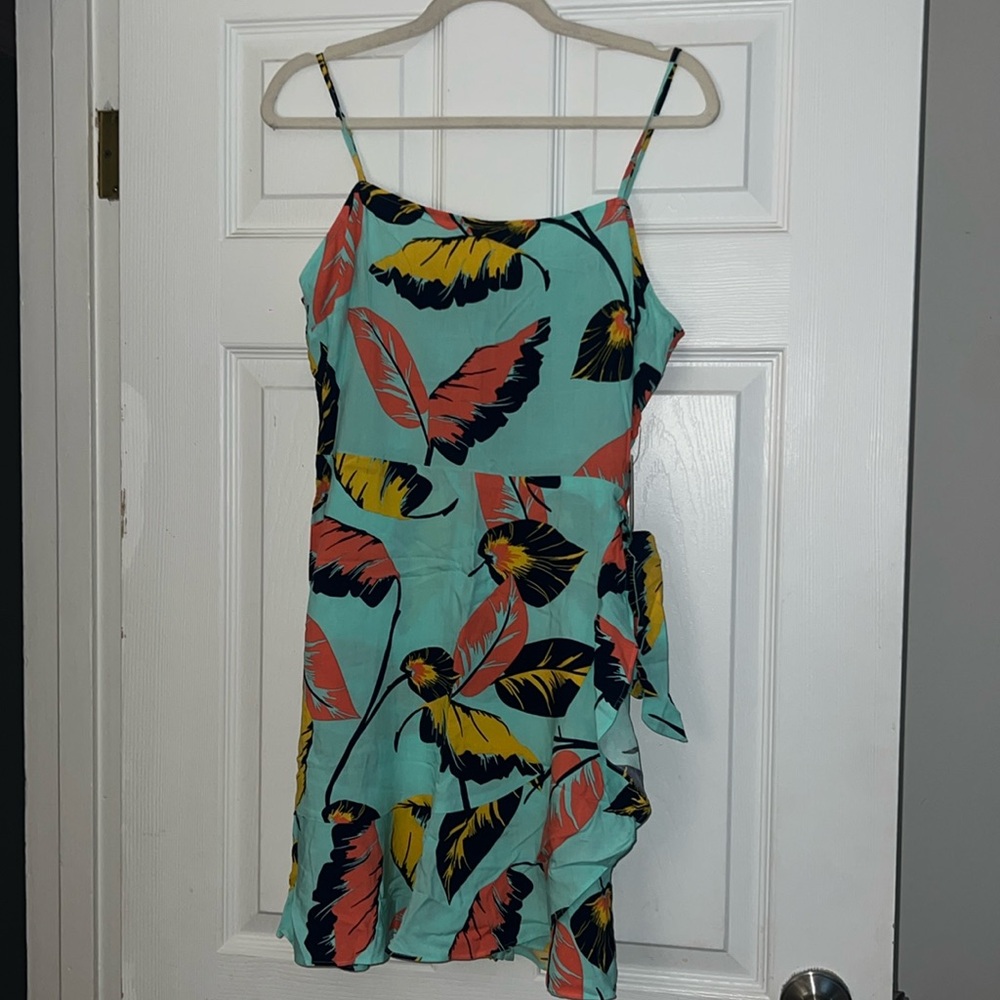 NWT Express Faux Wrap Dress, Size L